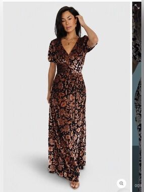 Baltic Born Leslie Velvet Maxi Dress